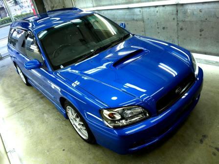�uSUBARU LEGACY 2.0GT-B E-tune�v(2003��)�@D-CRTSTAL COAT Platinum 