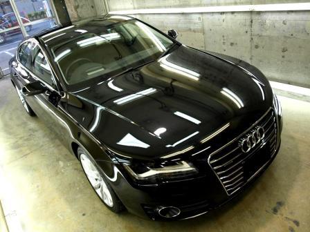 Audi A7 Sprtback(2012y)�@�@D-CR�xSTAL COAT Platinum